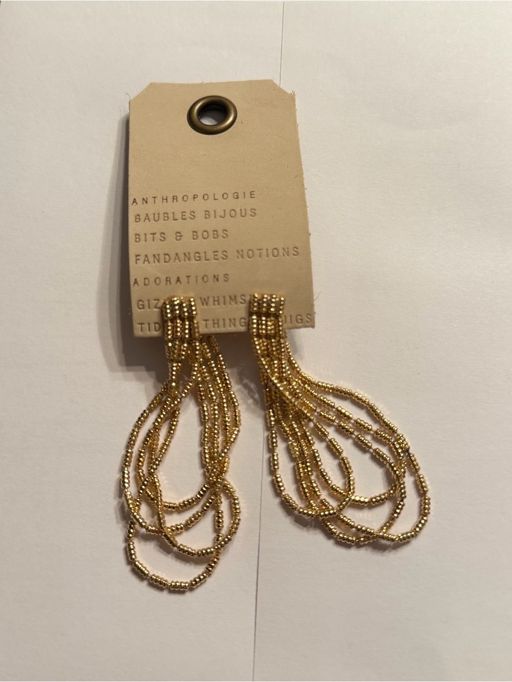 Anthropologie Layered Loop Earrings